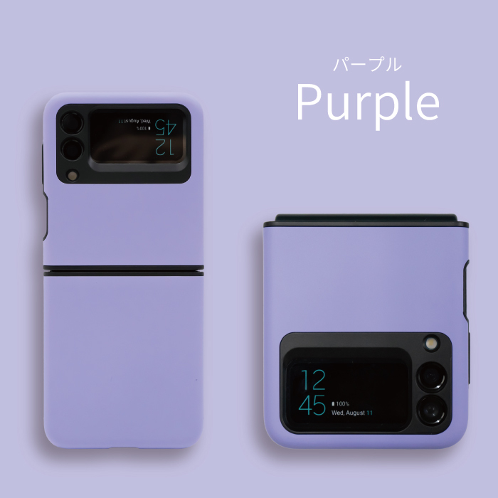 Galaxy Z Flip3 Flip4 専用 ケース カバー 耐衝撃 ポリカーボネート