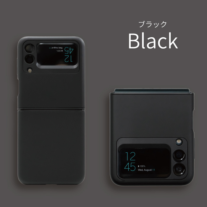 Galaxy Z Flip3 Flip4 専用 ケース カバー 耐衝撃 ポリカーボネート