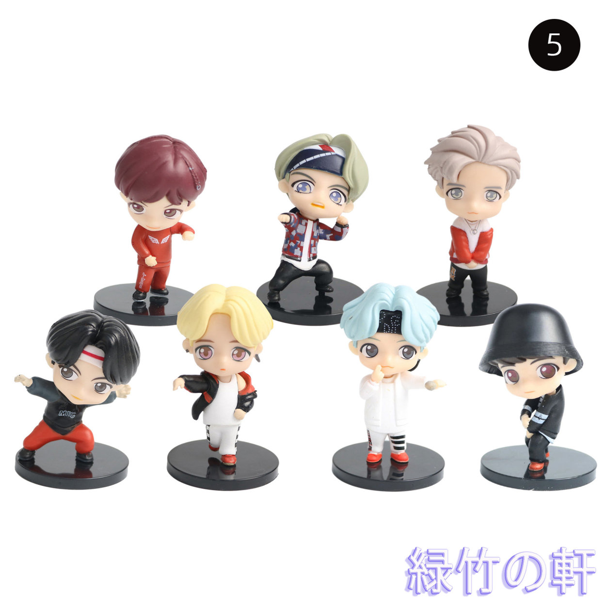 Btsグッズ フィギュア 7pcs 防弾少年団 ミニドール フィギュアプレイセット Btsケーキトッパー キャラクター プレゼント おすすめ 韓国 Btswanou ぺぺちゃんストア 通販 Yahoo ショッピング