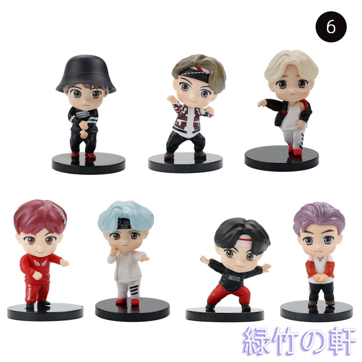 Btsグッズ フィギュア 7pcs 防弾少年団 ミニドール フィギュアプレイセット Btsケーキトッパー キャラクター プレゼント おすすめ 韓国 Btswanou ぺぺちゃんストア 通販 Yahoo ショッピング