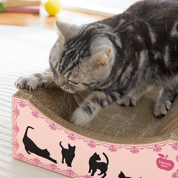 PEPPY くつろげる爪とぎベッド 爪研ぎ ダンボール 国産 ペピイ