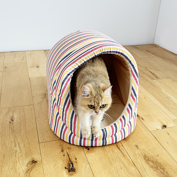 PEPPY（ペピイ） さわやかコットン ドームベッド SS 犬 猫 ペット