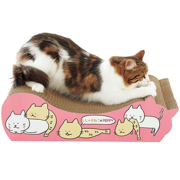 ししゃもね ごろん猫の爪とぎ ペット ペピイ Peppy Peppy ペピイ Paypayモール店