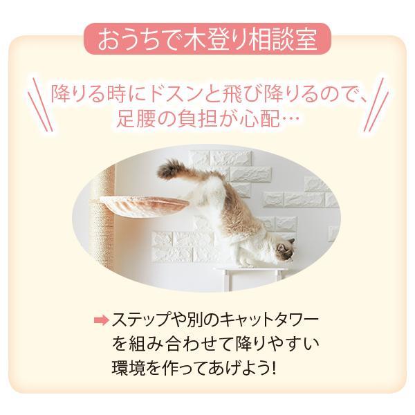 キャットタワー おうちで木登りタワーボックス付き (突っ張り型