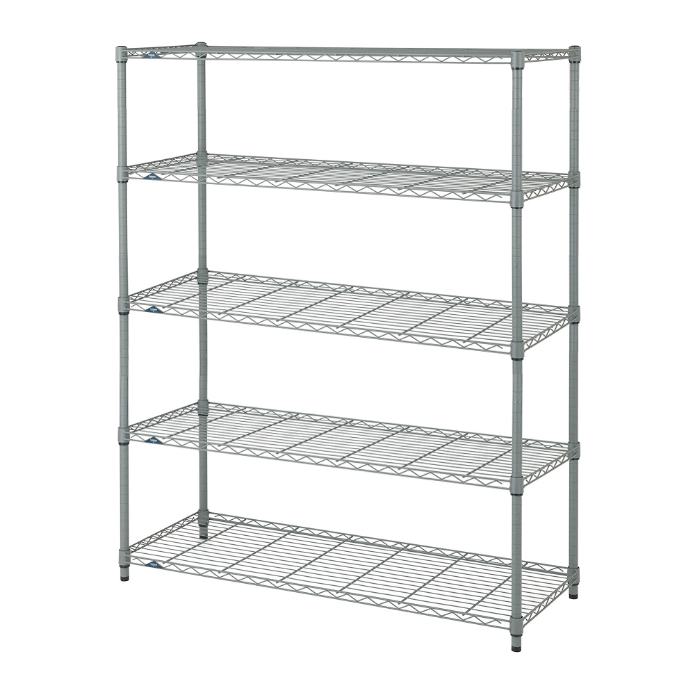 メタルルミナスラック 120W 5段タイプ ルミナスEXラック5段(150cm)120W GY : ルミナス エレクター