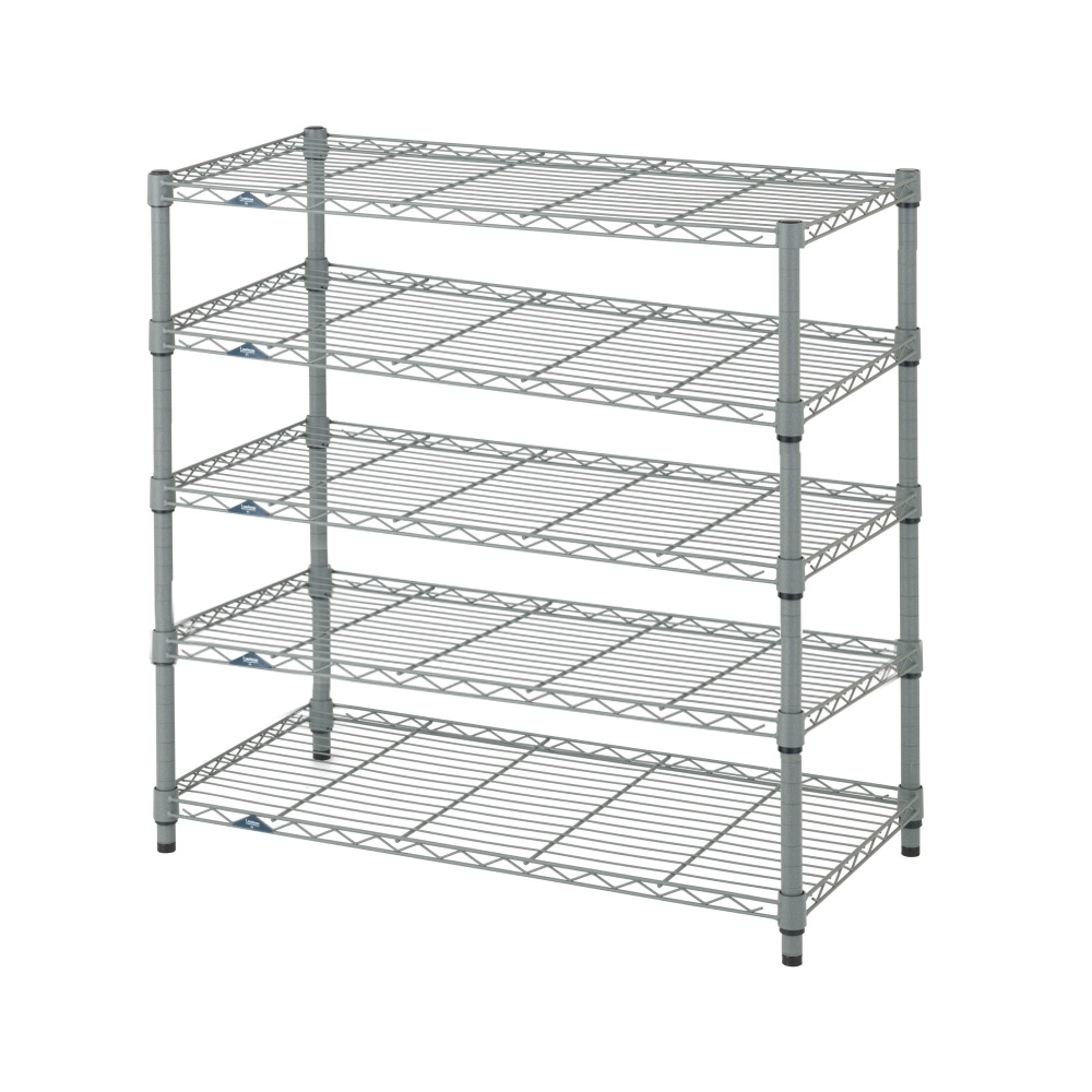 予約販売(9月下旬出荷予定) ルミナスEXラック5段(90cm)60W GY