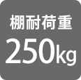 耐荷重250kg