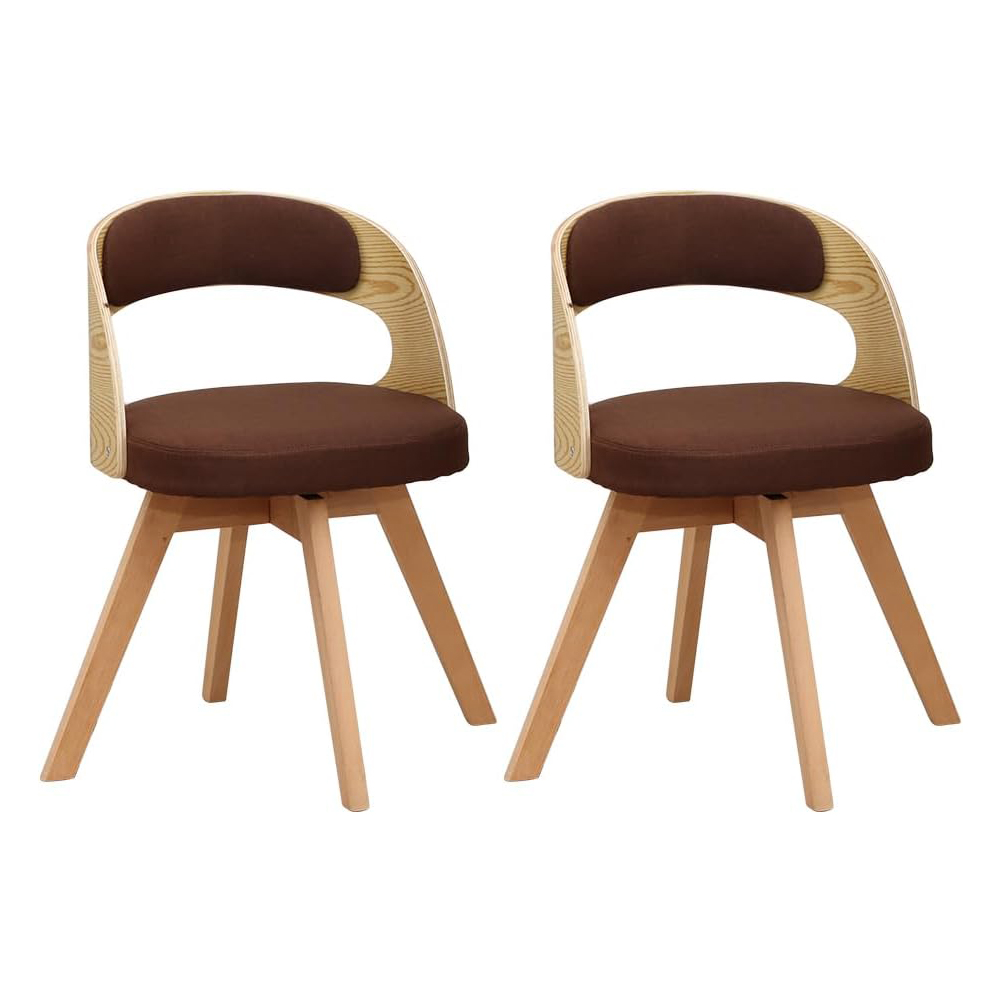 ダイニングチェア 2脚セット 回転式 ダイニング椅子 回転チェア