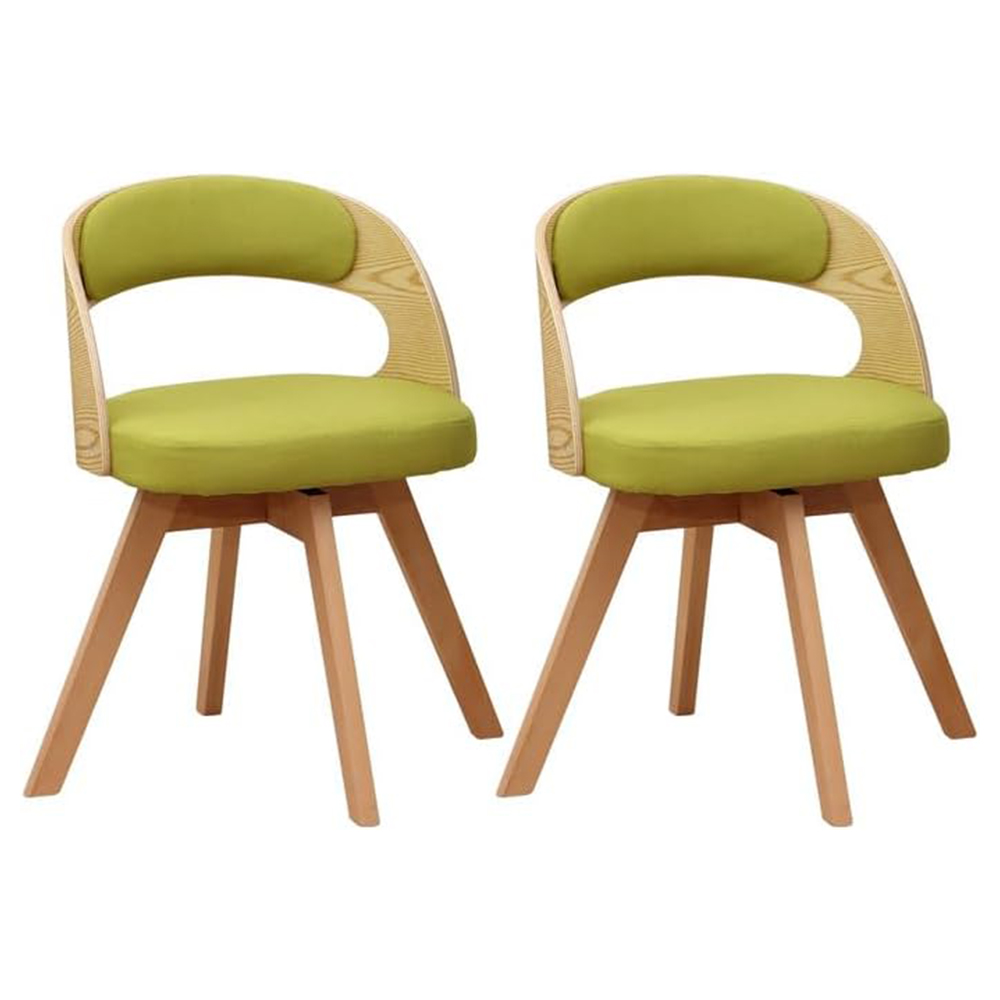 ダイニングチェア 2脚セット 回転式 ダイニング椅子 回転チェア