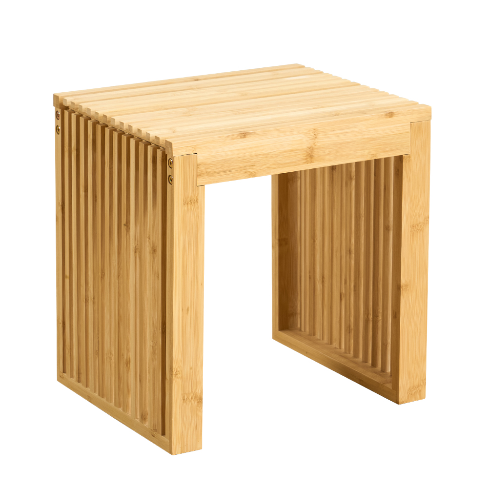 ベンチ ダイニングベンチ 天然竹木ベンチ イス 椅子 スツール 天然竹木