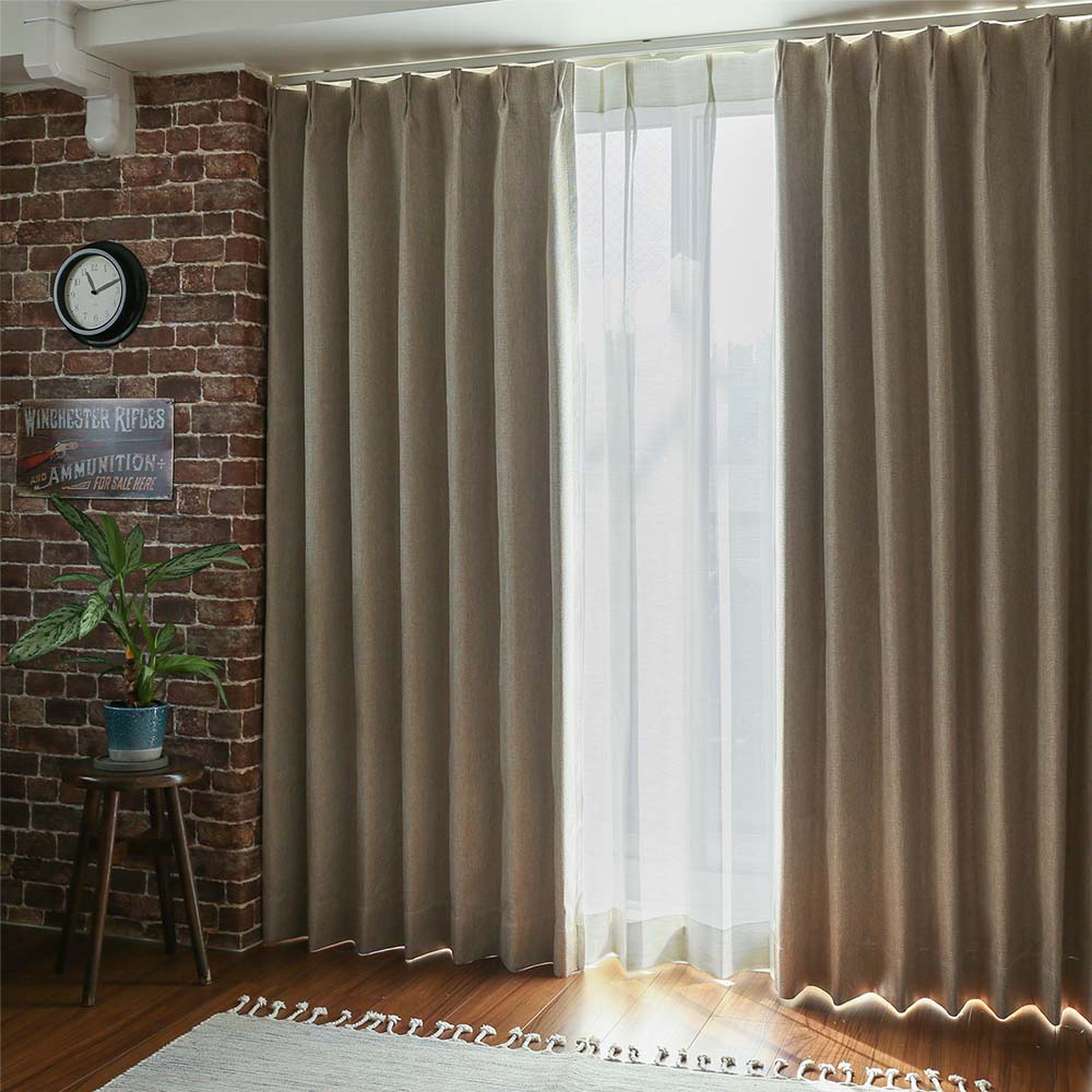 カーテン メンズ おしゃれ 遮光 オーダー 完全遮光 洗濯可能 遮熱