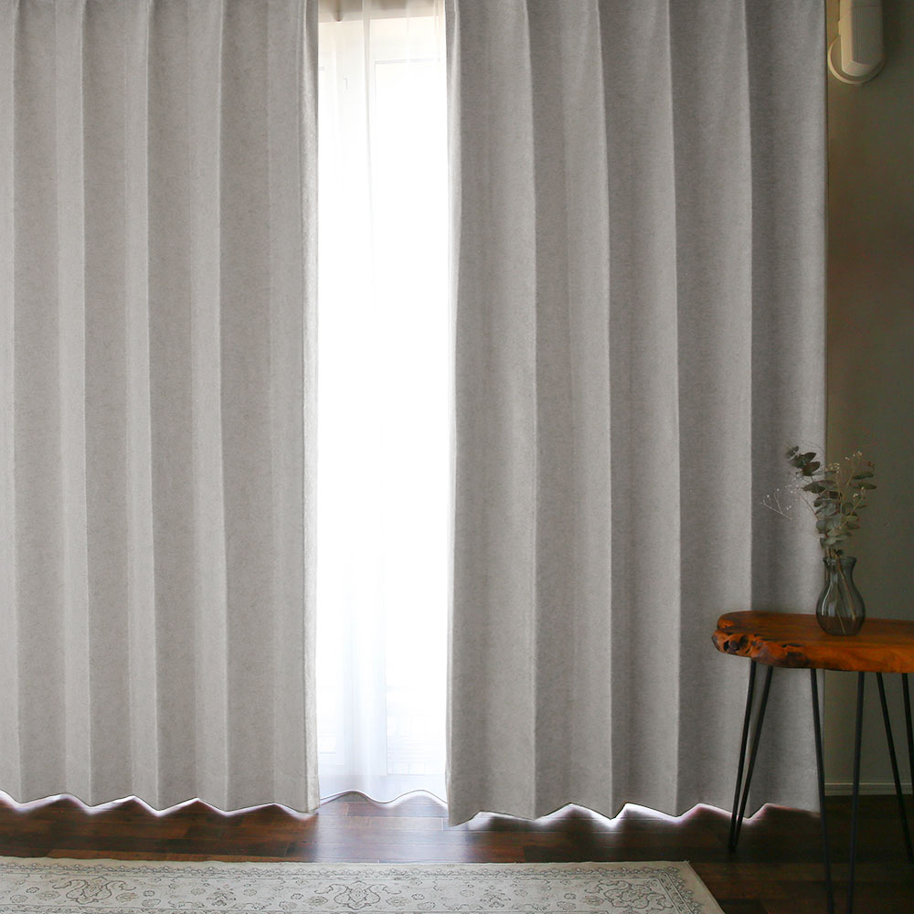 ヴィンテージ カーテン 完全遮光 このかっこ良さに唸る！重厚な光沢の