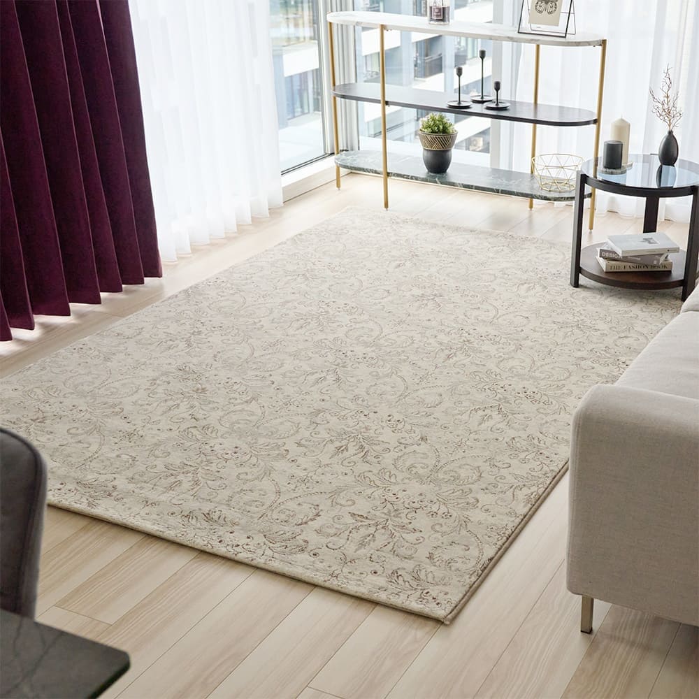 ラグ カーペット 絨毯 ベルギー製 ポリプロピレン100% 床暖房OK 幅