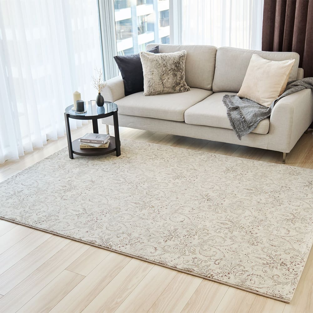 ベルギー製　ポリプロピレン100％ラグ ラグ カーペット 絨毯 ベルギー製 ポリプロピレン100% 床暖房OK 幅