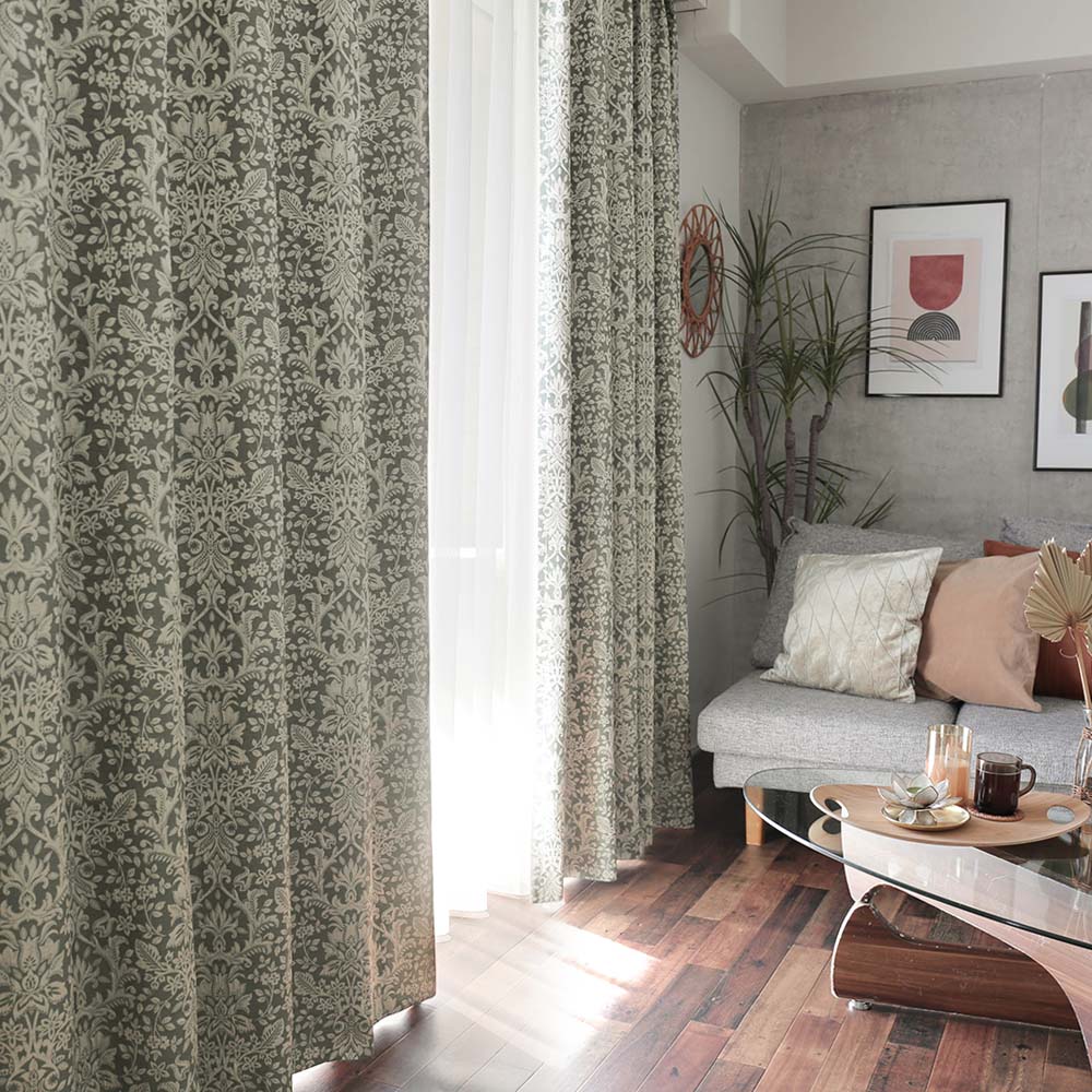 サンゲツオリエンタル カーテン オリエンタルの優雅さが調和する、魅惑