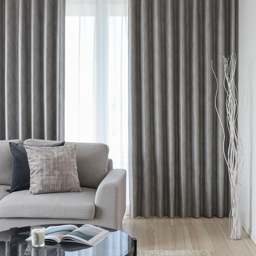 レースカーテンセット ラグジュアリーな雰囲気漂う完全遮光カーテン