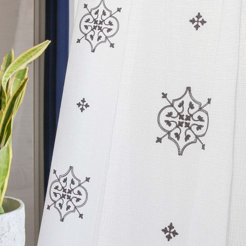 レースカーテン オーダー 遮像レースカーテン 1.5倍ヒダ 最短・翌日