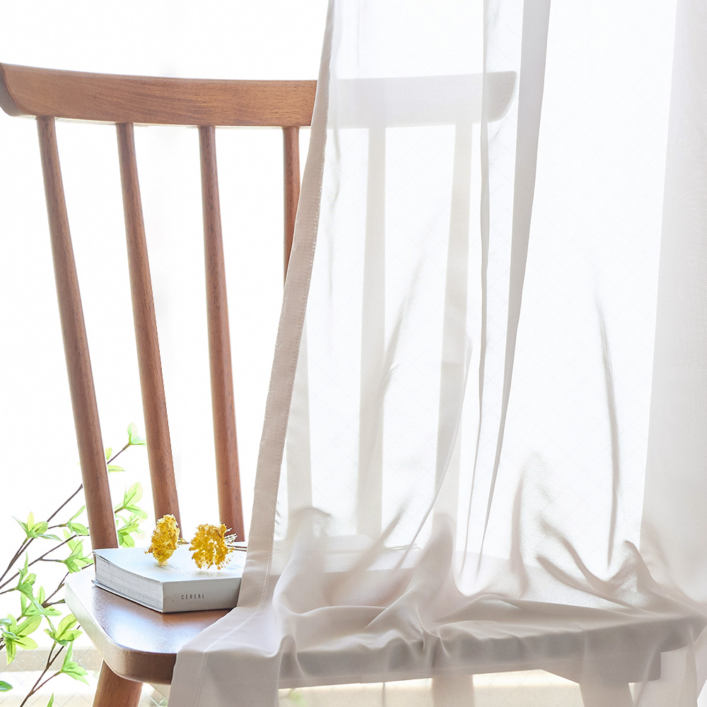 レースカーテン オーダー カーテン シアー 見...の詳細画像2