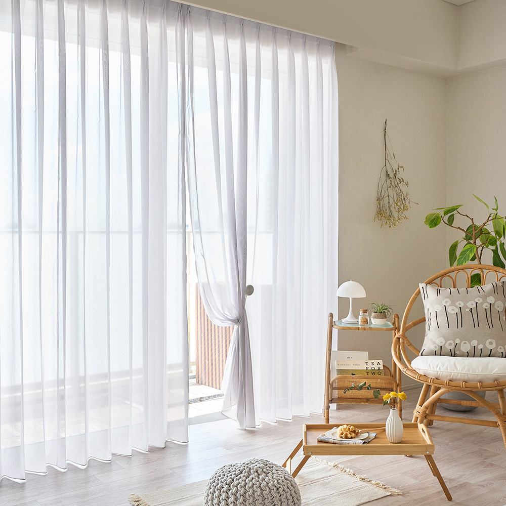 レースカーテンのみ オーダー カーテン オーダーサイズ 高級 綺麗 レースカーテン シアー 見えない 透けない 遮像 ニュアンスカラー 洗濯