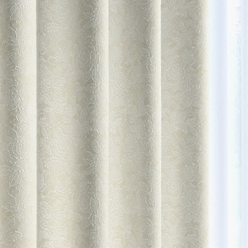 シンコール カーテン 安い オーダー ノービア 標準1.5倍ヒダ(2つ山