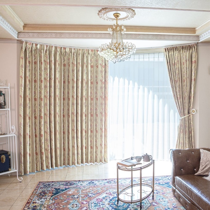 シンコール カーテン 安い オーダー セイレーン 標準1.5倍ヒダ(2つ山