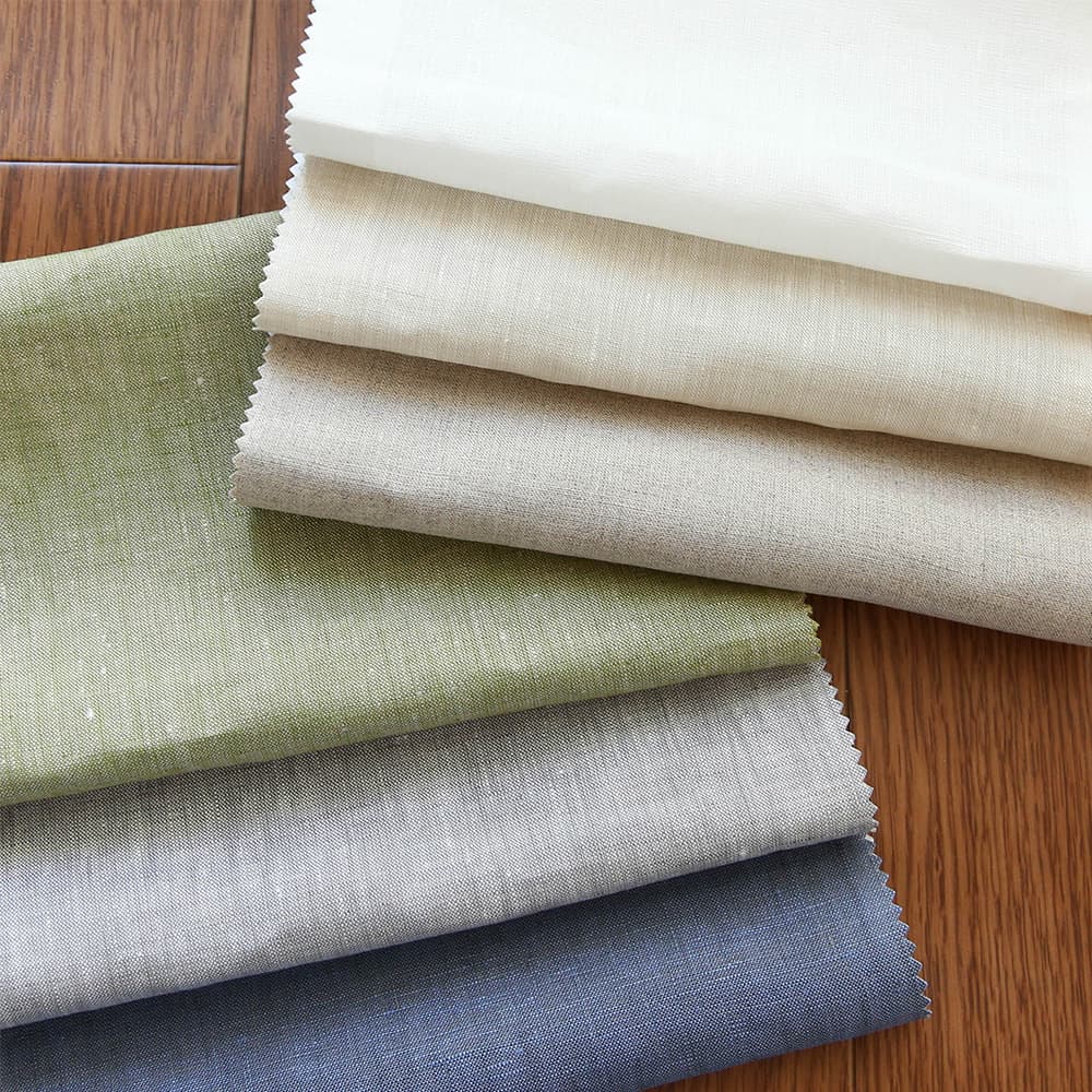 リネンカーテン 「近江の麻」を使用した歴史のある国産の上質なリネン