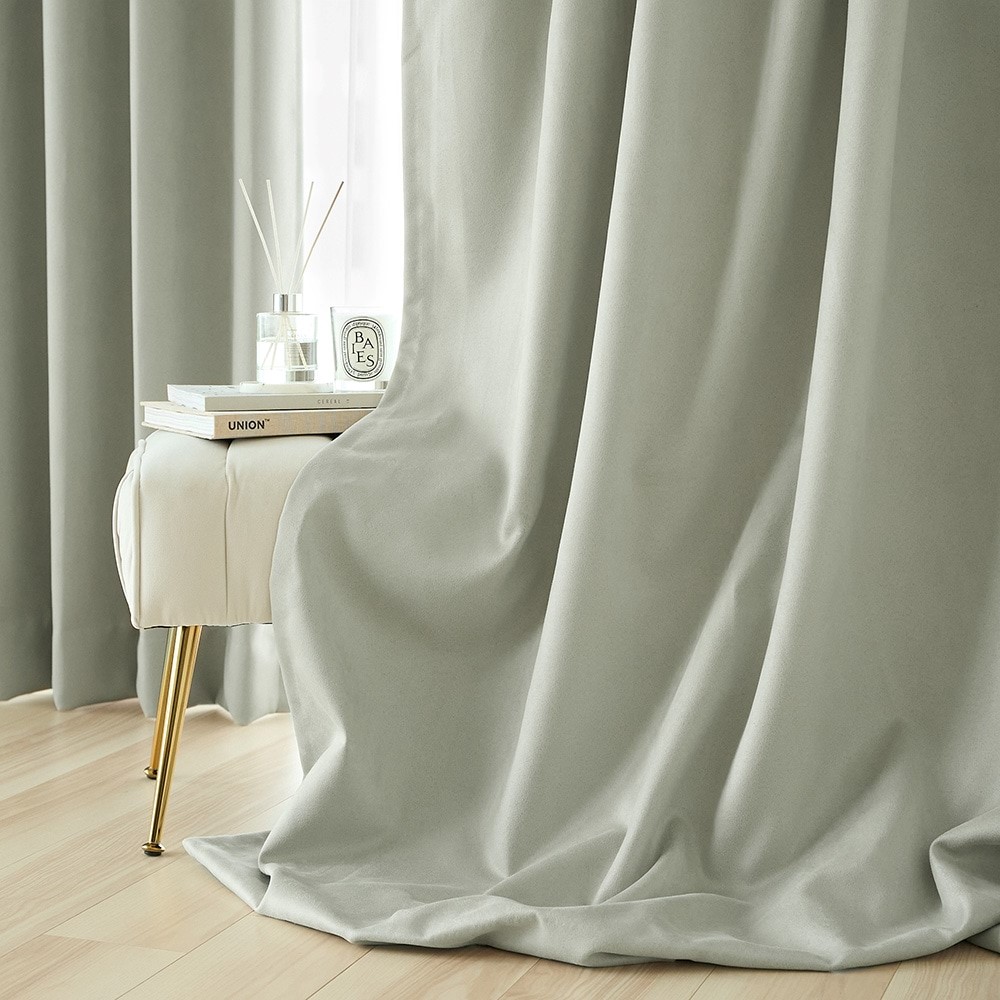 カーテン 遮光カーテン 遮光 モダン スエード スエード調 ベルベット