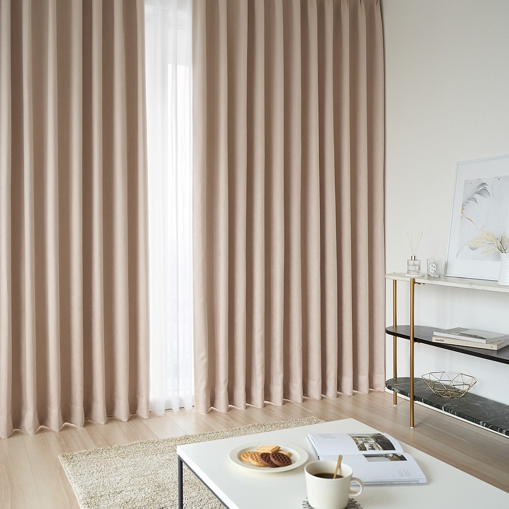 カーテン 遮光カーテン 遮光 モダン スエード スエード調 ベルベット