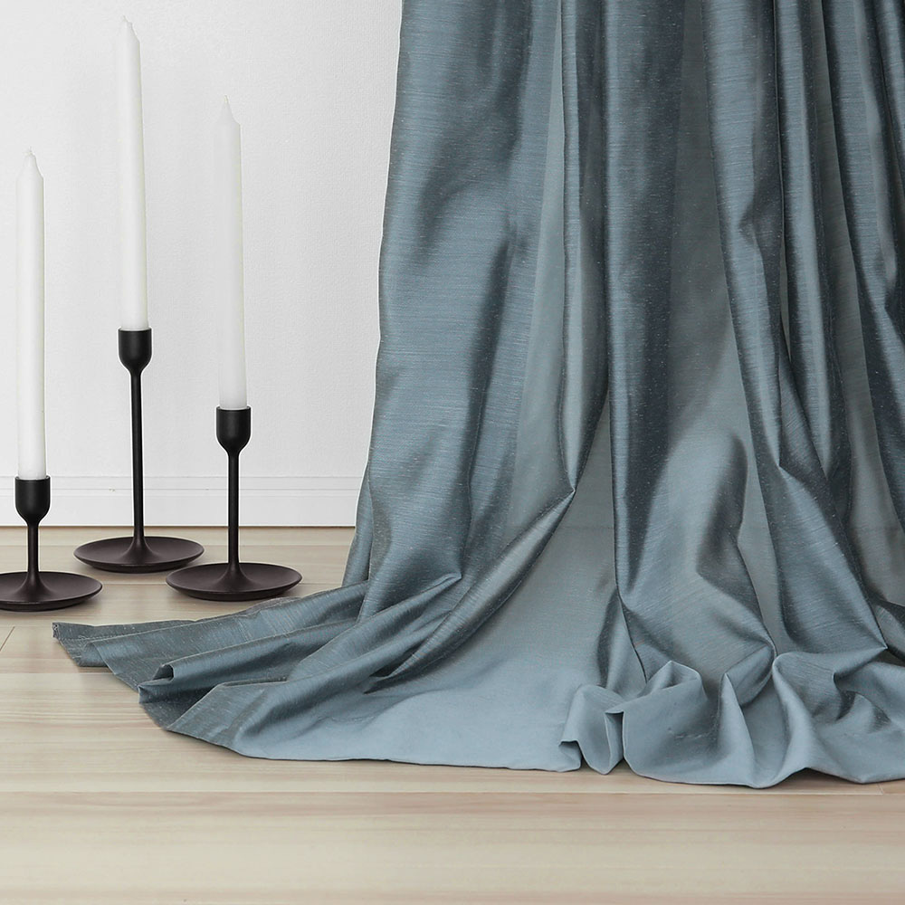 ラグジュアリー レースカーテン 洗練された美しさを放つ、シャンブレー