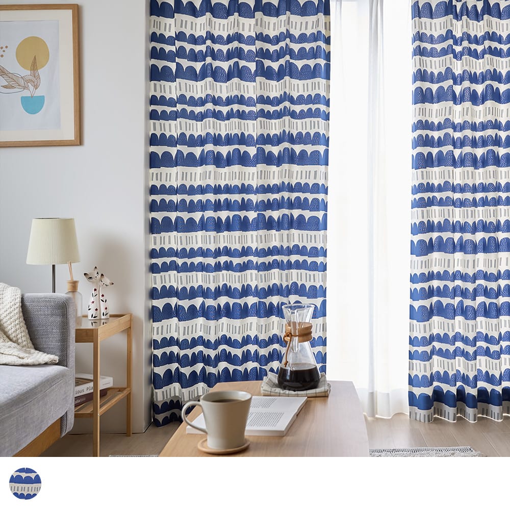 アウトレット サンゲツの手書き風の柄が個性的な、大人モダンな 北欧