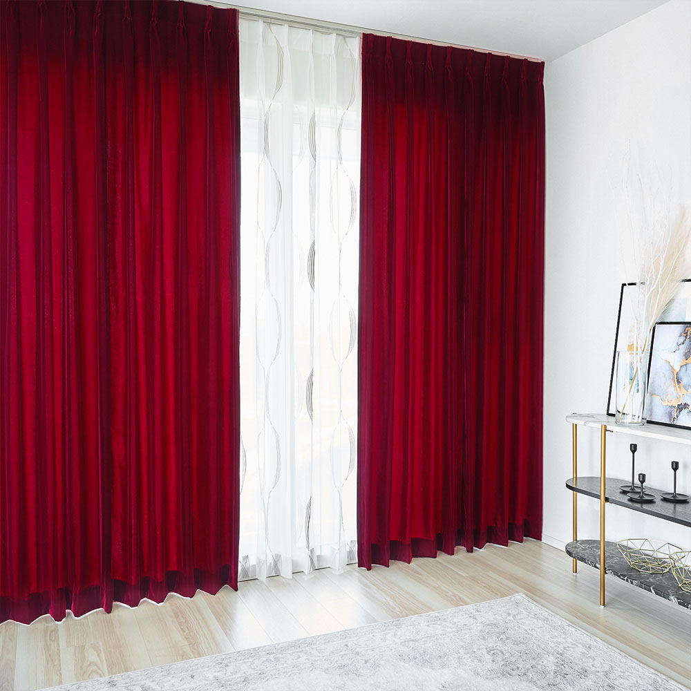 ベルベット カーテン 吸音 暗幕 舞台用 アイボリー ベージュ グレー