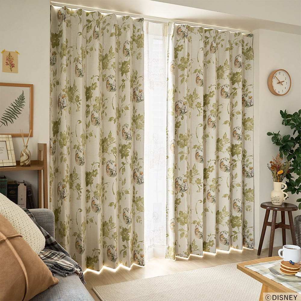 Disney（ディズニー） カーテン 遮光 オーダー 1級遮光 洗濯可能