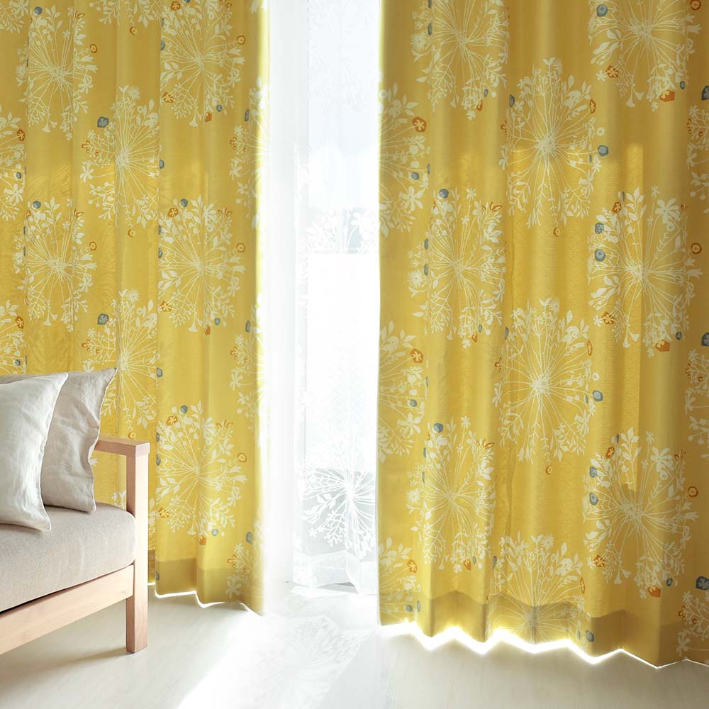 スミノエ カーテン 遮光 オーダー 2級遮光 レースカーテン 洗濯可能