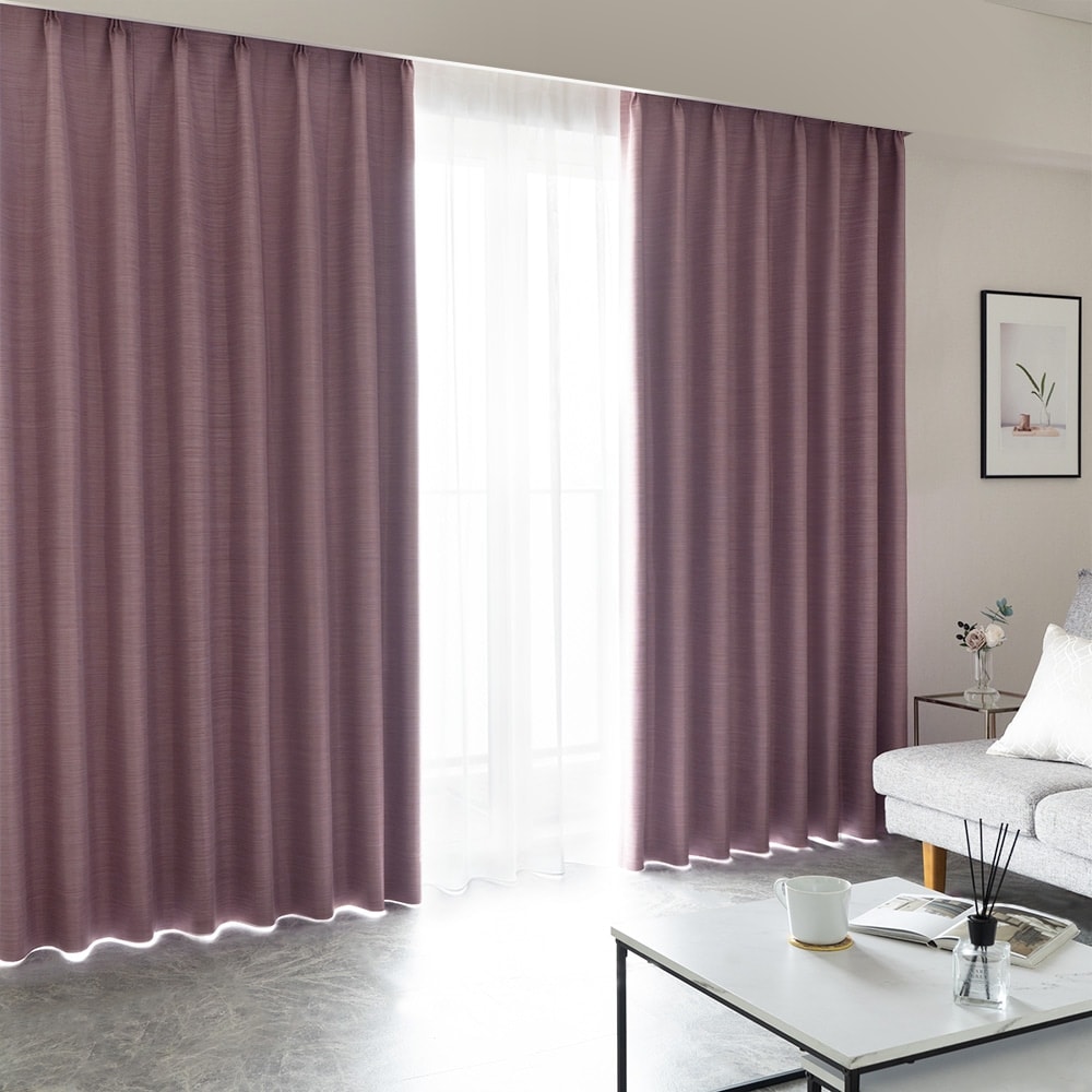 カーテン 1級遮光 2級遮光 遮光 艶 ドレープカーテン 光沢 無地 遮熱