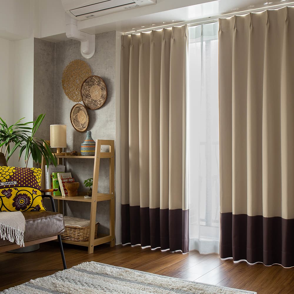 アフリカンカーテン 遮光カーテン 高級 高品質 アフリカン エスニック