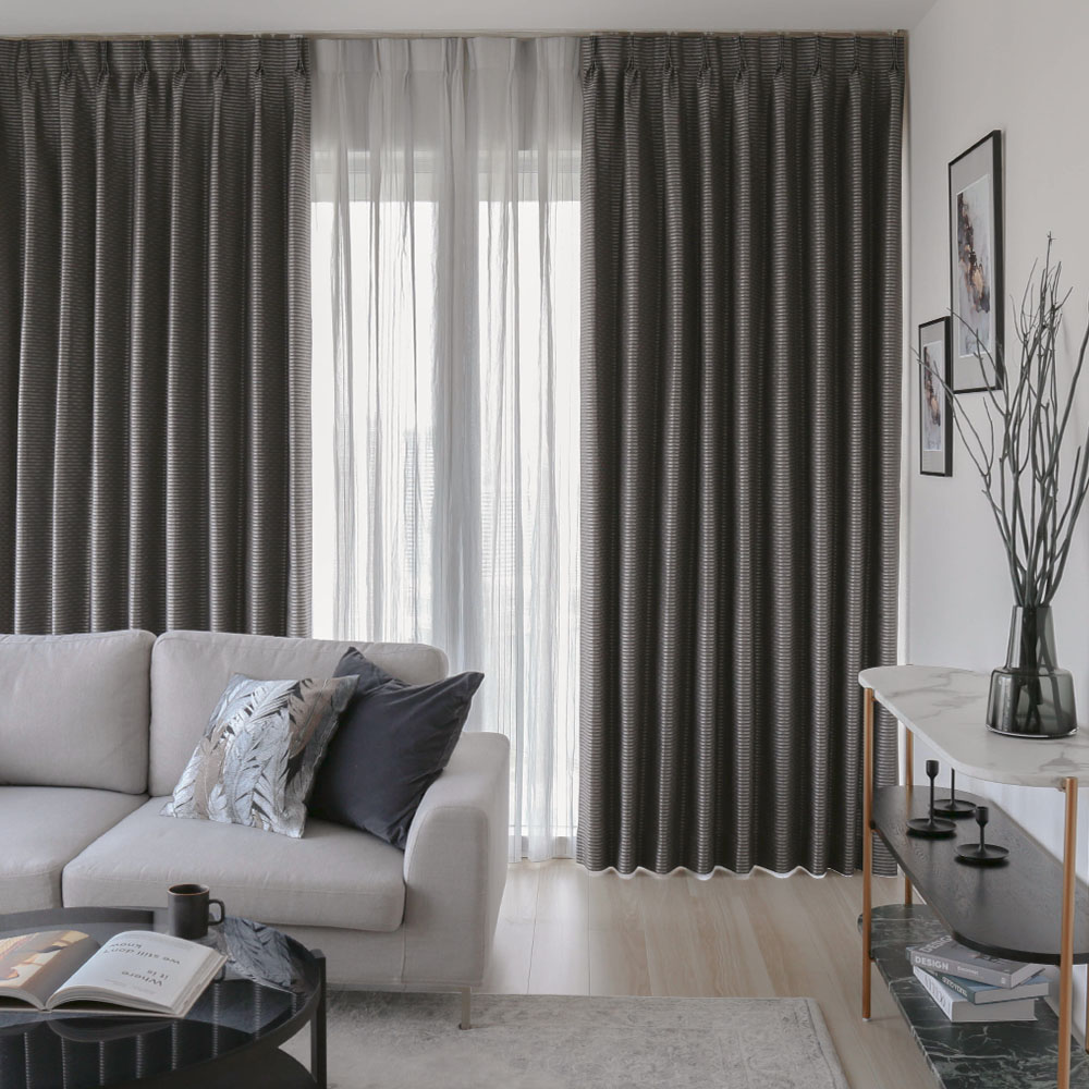 川島織物セルコン カーテン 遮光 オーダー 2級遮光 洗濯可能 防炎 遮熱