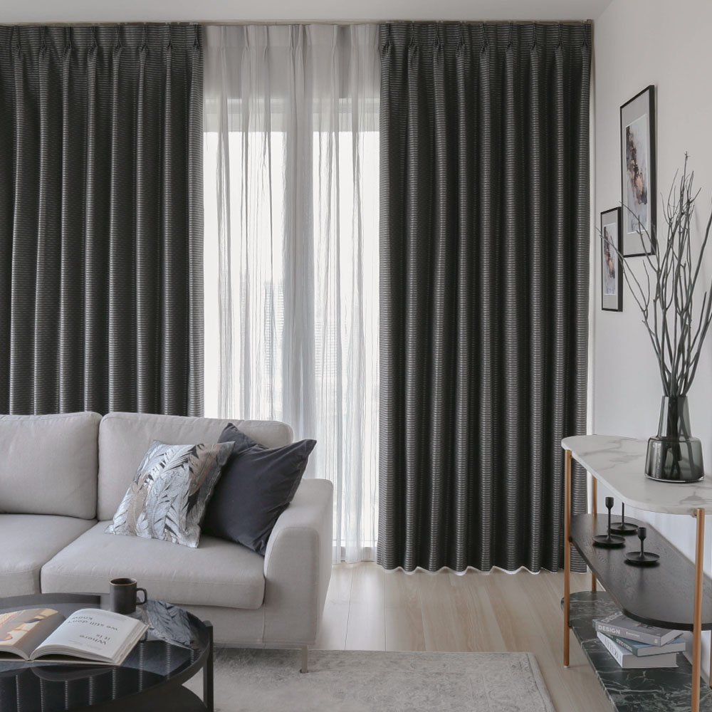 川島織物セルコン カーテン 遮光 オーダー 2級遮光 洗濯可能 防炎 遮熱