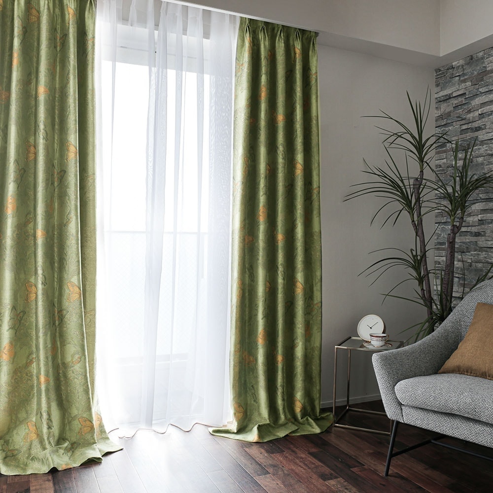 川島織物セルコン カーテン 遮光 オーダー 2級遮光 洗濯可能 防炎 遮熱