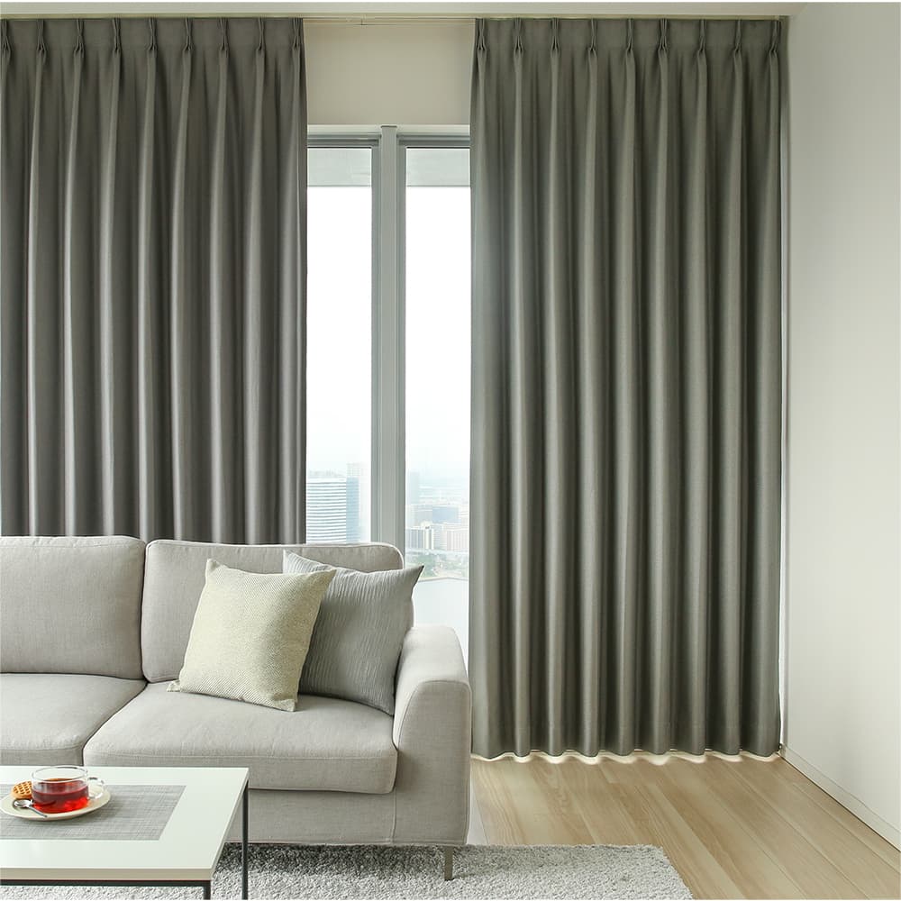 サンゲツ（SANGETSU） カーテン 遮光 オーダー 2級遮光 洗濯可能 防炎