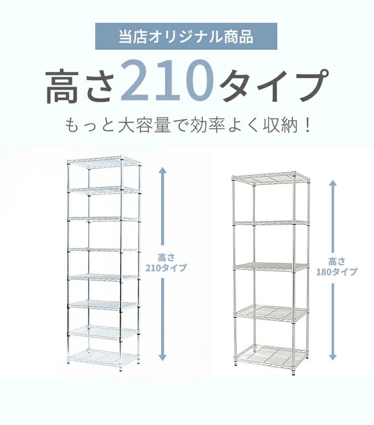 ルミナス　シェルフ 25mm] 幅46 (幅46×奥行46cm) ルミナスレギュラー スチール