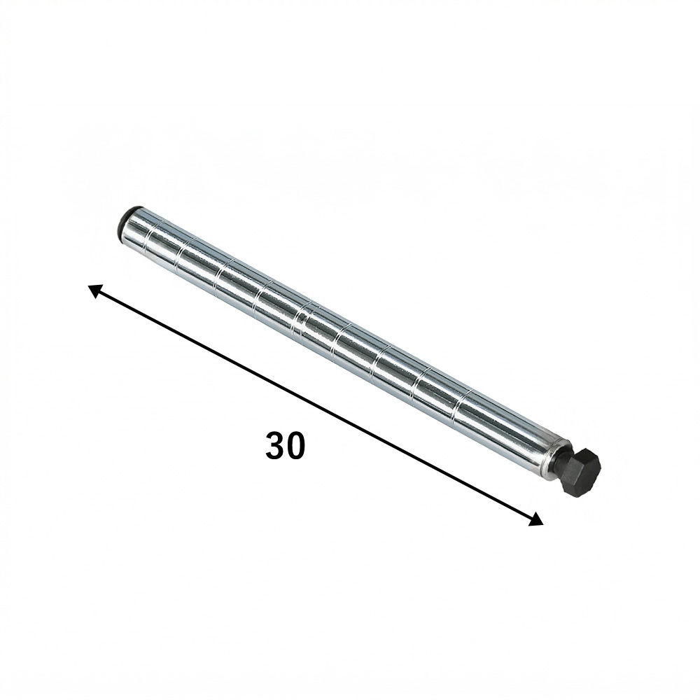 メタルラック ポール 長さ30cm ポール直径...の詳細画像1