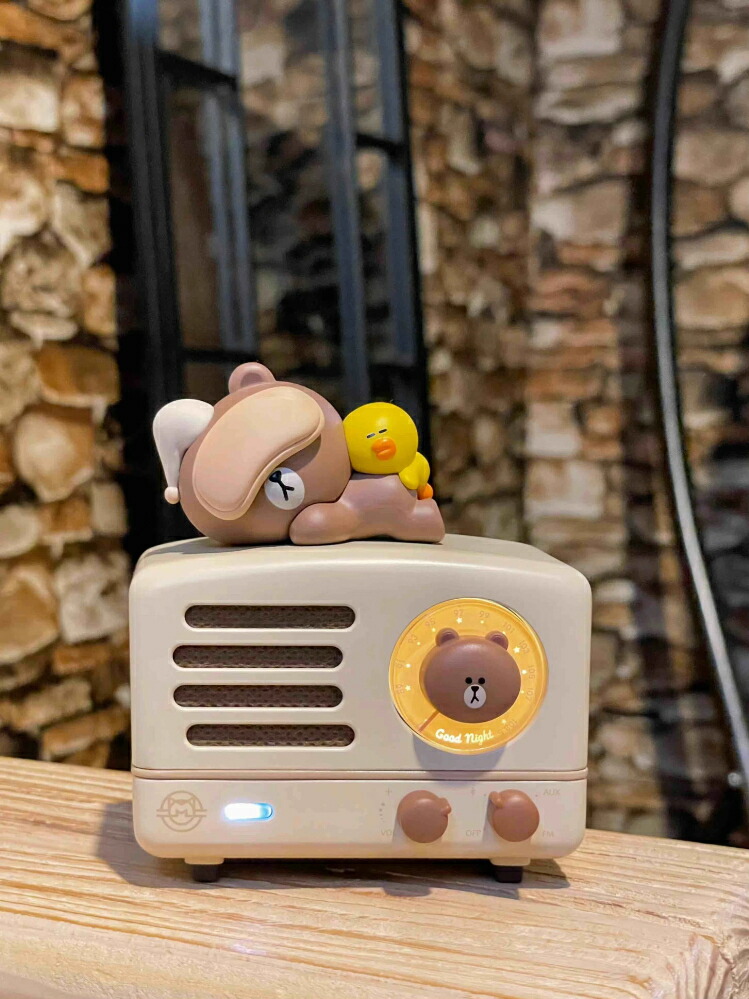 MUZEN OTR メタル LINE FRIENDS ブルートゥース スピーカー Bluetooth