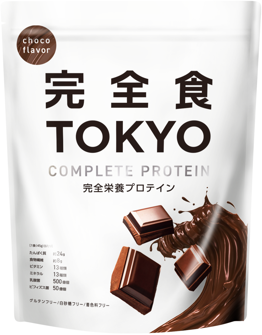ソイプロテイン 完全栄養食 ダイエット 完全食TOKYO 765g 食物繊維 ビタミン13種 ミネラル13種 乳酸菌 MCTオイル