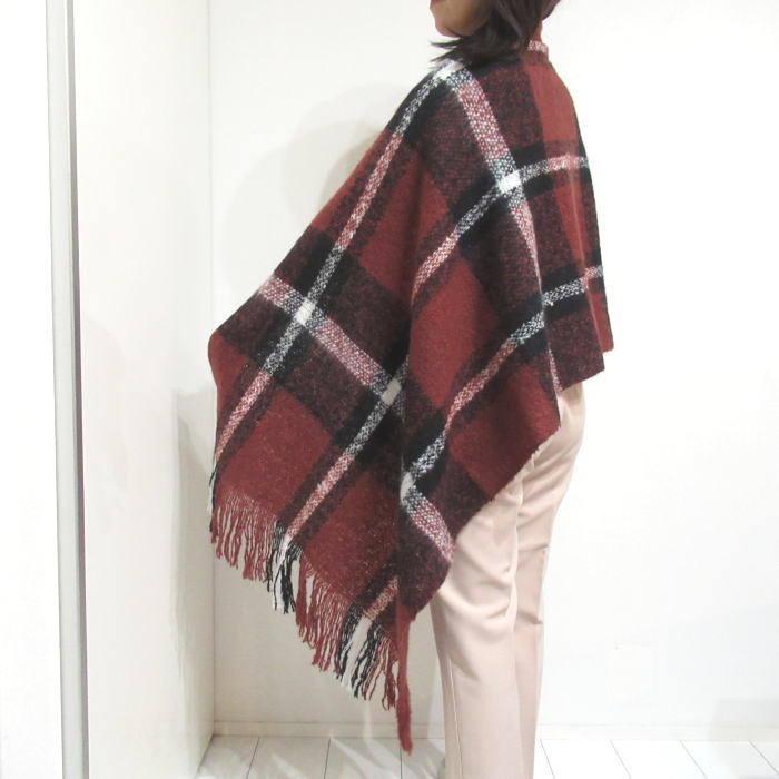 大判ストール マフラー チェック ストール 大判 厚手 あったか 柔らか