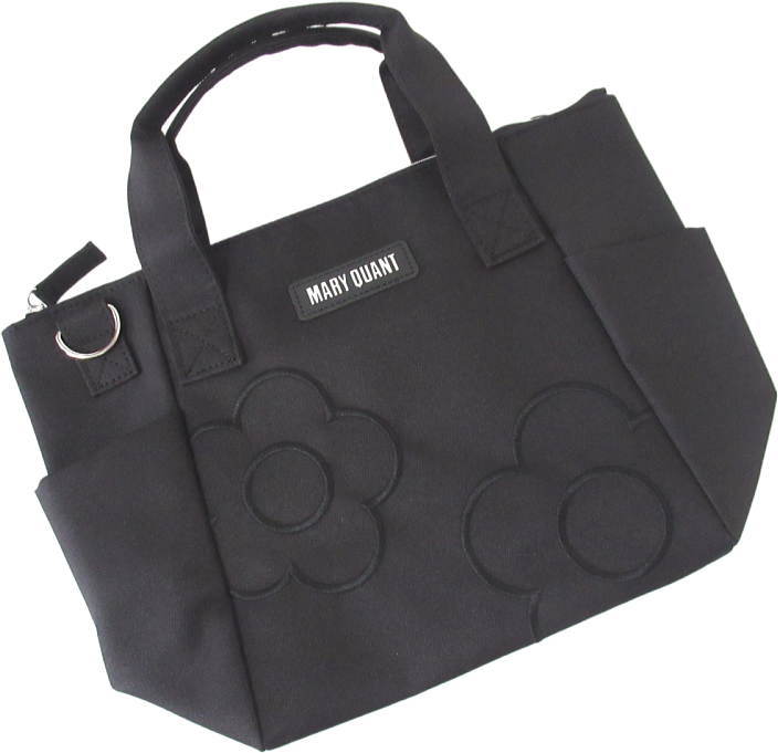すぐ届く☆MARY QUANT ボストンバッグ 大きなデイジー ギフト