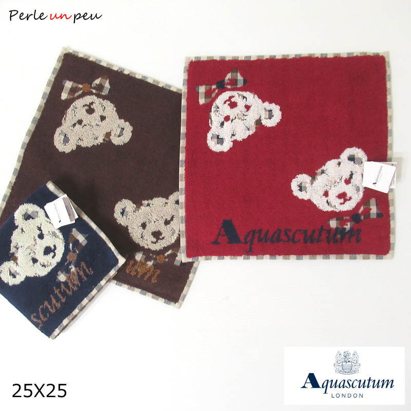 Aquascutum アクアスキュータム ハンカチ ブランド ハンカチ