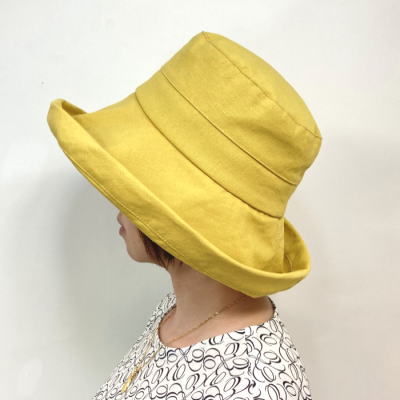 帽子 夏用 シャルマンハット コットン帽子 UV つば広帽子 紫外線対策 日焼け対策 シンプル帽子 ...