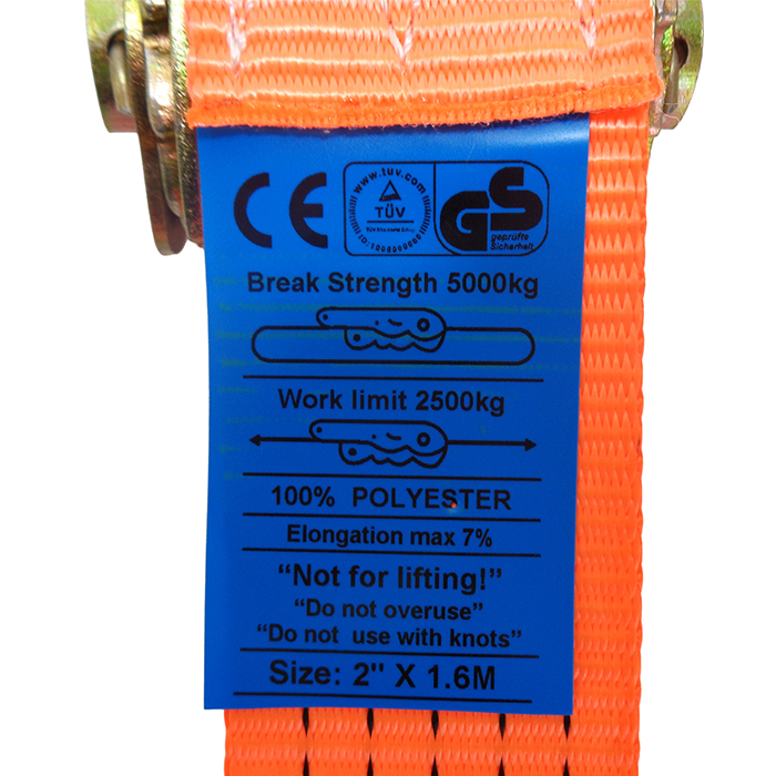 2インチ アンダーリフト用 ラチェットタイダウン 固定 固縛 ベルト