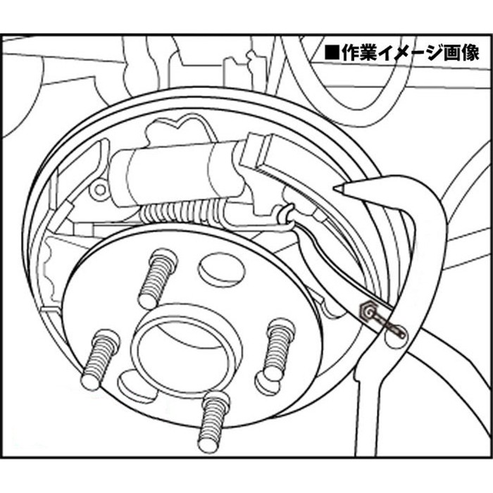 ウインマックス アルマサーキット ACS リア左右セット ブレーキシュー