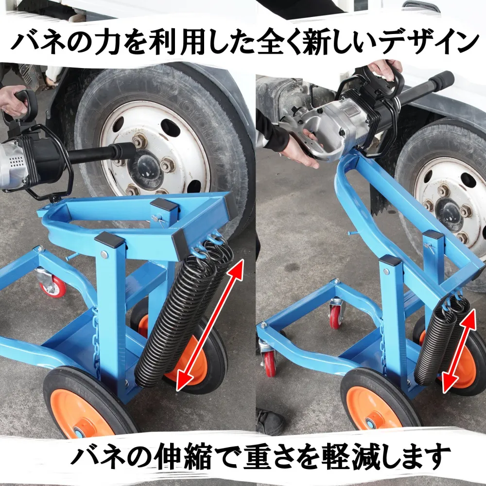 動画あり】 大型車用エアーインパクトレンチ 1インチ(25.4㎜) 超強力 